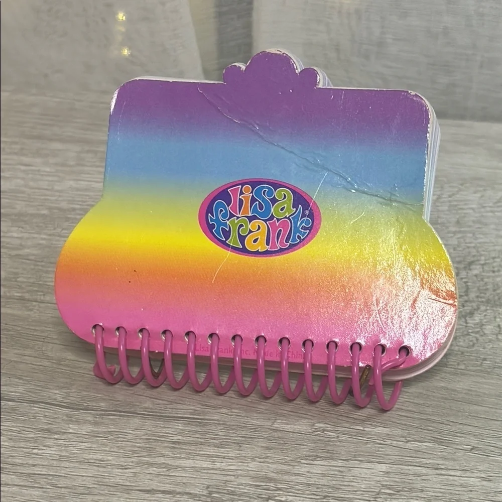 Lisa Frank Butterfly and Flower Purse Note Pad